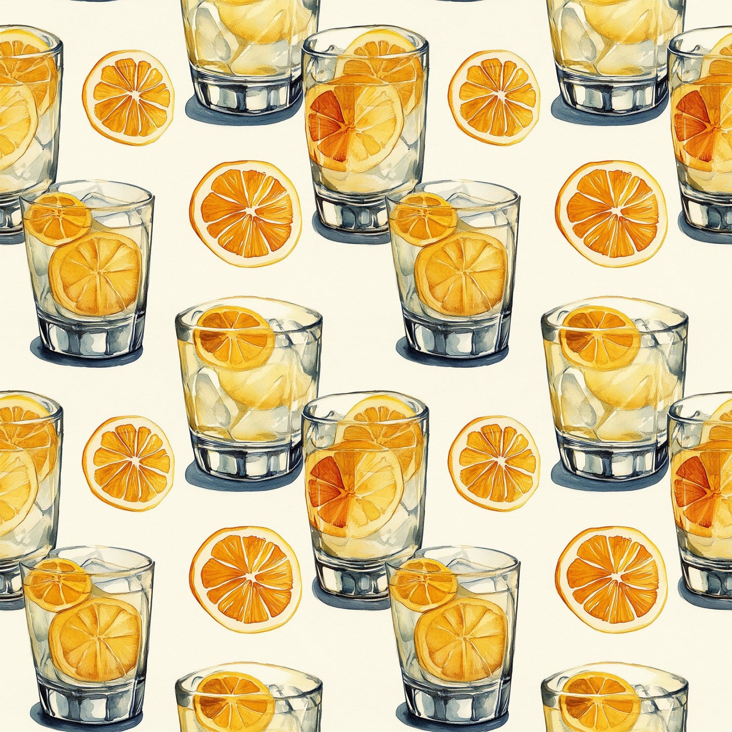 Tart and Tipsy Pattern 1 Quilting Cotton Fabric
