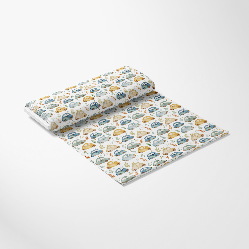 Watercolor Baby Pattern 11 Quilting Cotton Fabric