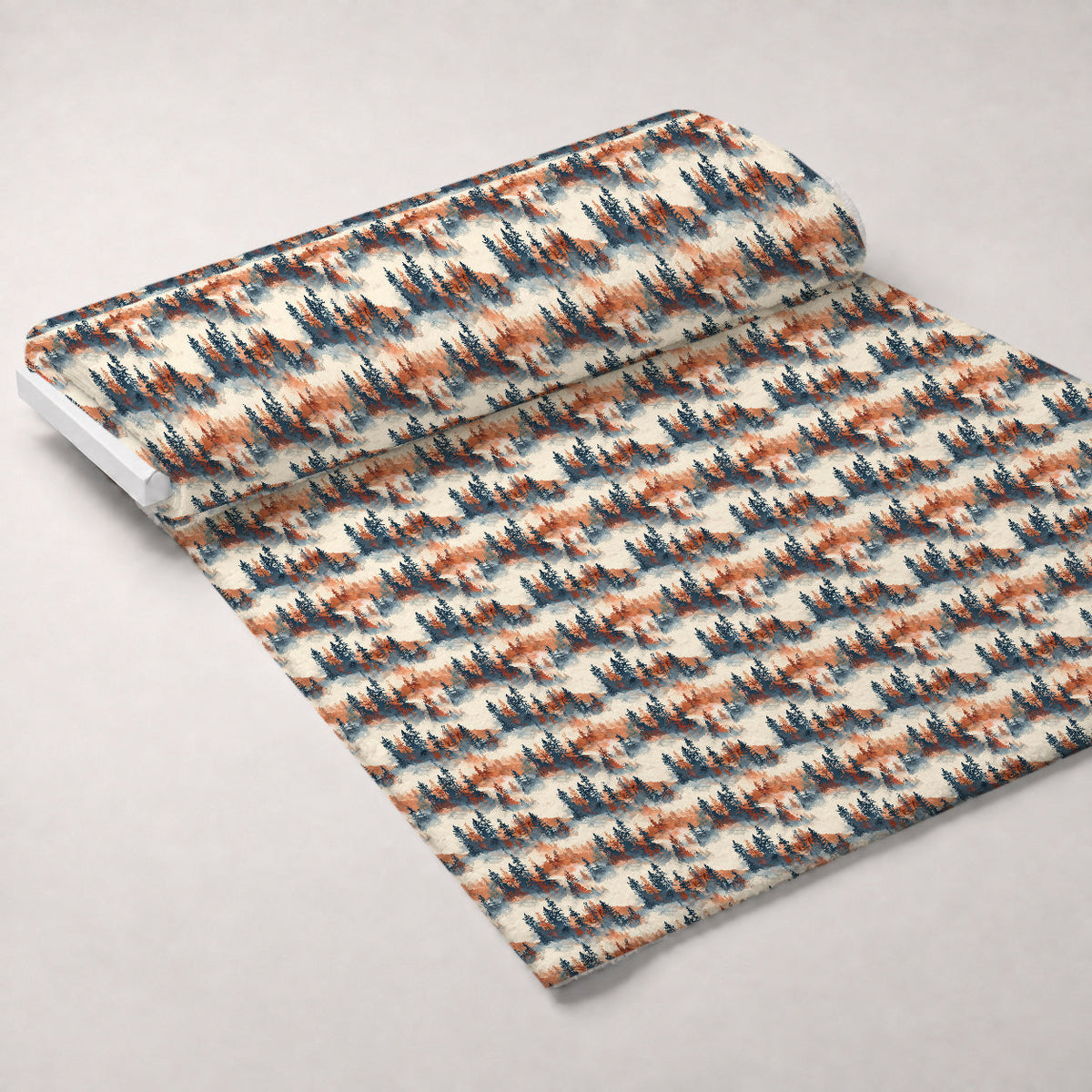 Amber Haze Forest Pattern 2 Minky Fabric