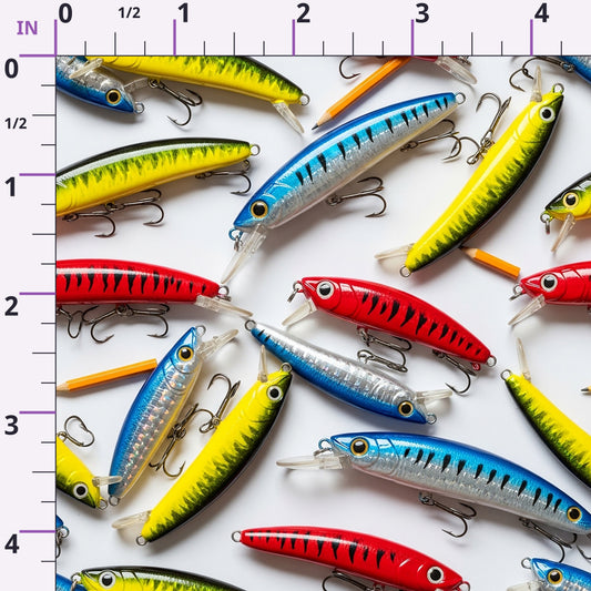 Angler's Vintage Almanac Pattern 13 Minky Fabric