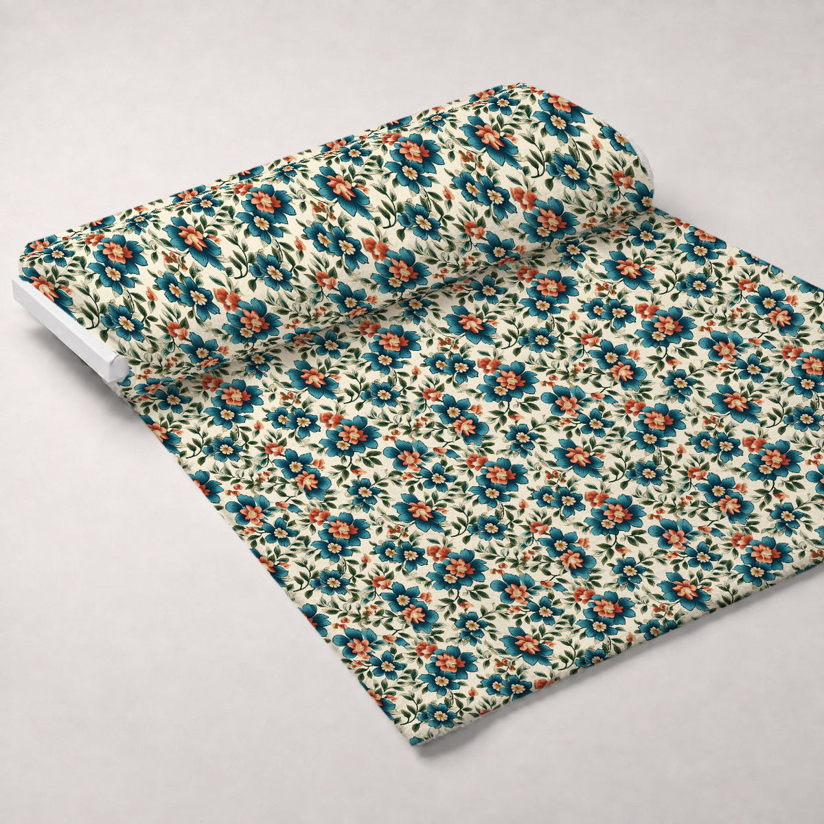 Antique Bouquet Pattern 11 Minky Fabric