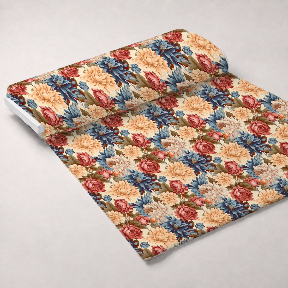 Antique Bouquet Pattern 12 Minky Fabric