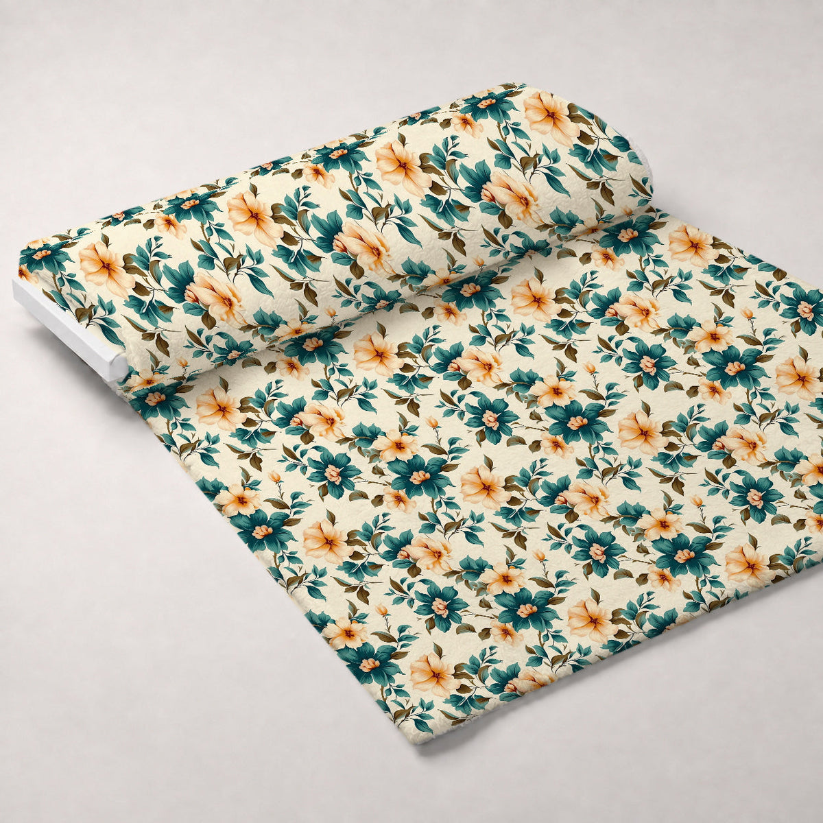 Antique Bouquet Pattern 19 Minky Fabric