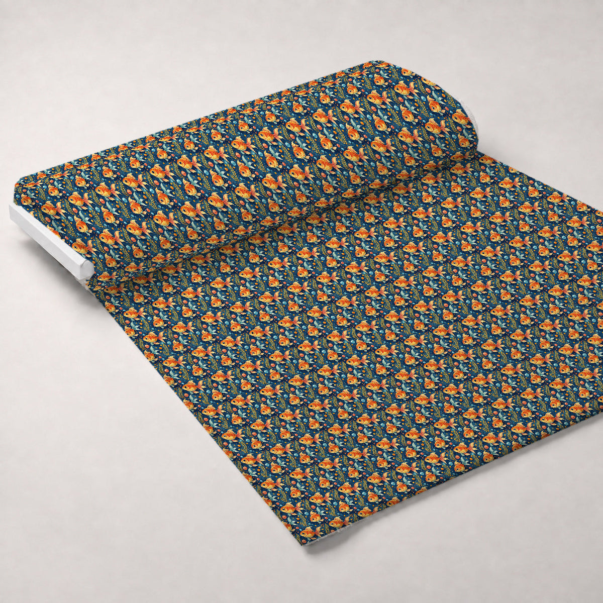 Aquarium Bubbles Pattern 1 Minky Fabric