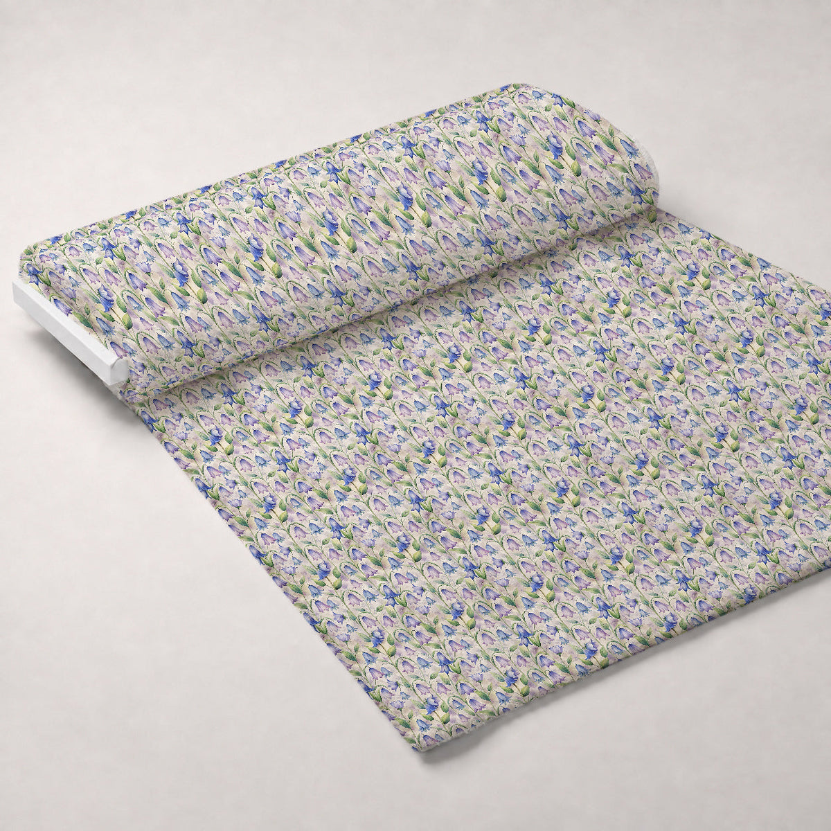 Art Nouveau Bellflowers Pattern 1 Minky Fabric