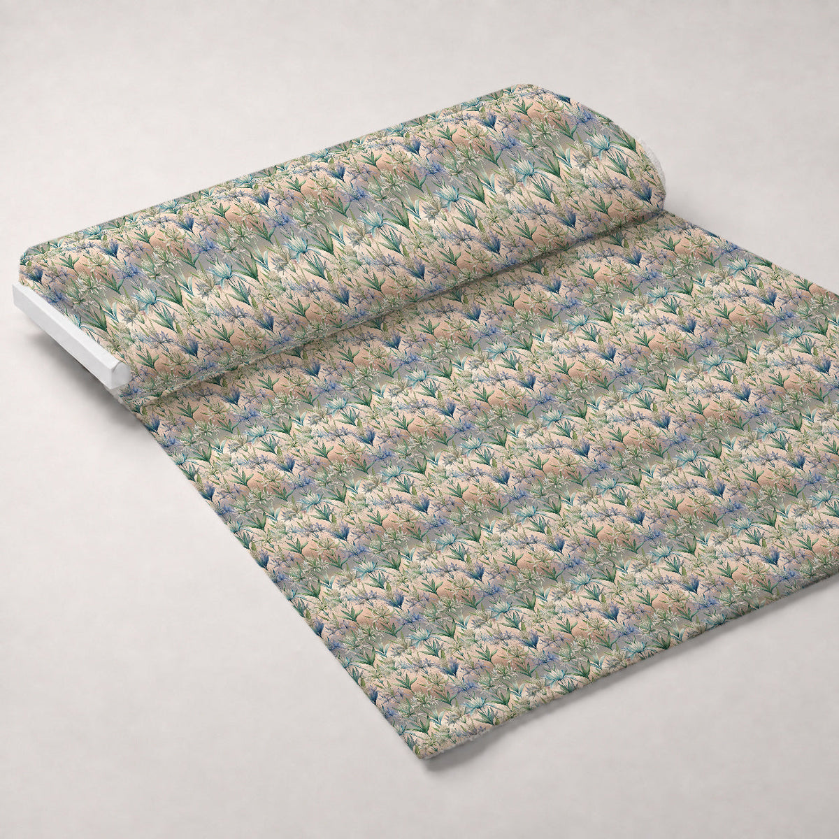 Art Nouveau Camassias Pattern 1 Minky Fabric