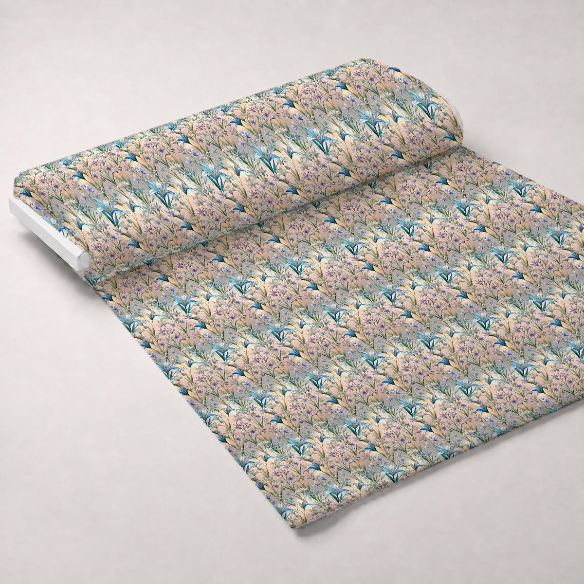 Art Nouveau Camassias Pattern 2 Minky Fabric