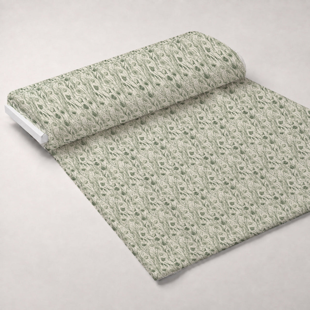 Art Nouveau Flowering Rush Pattern 2 Minky Fabric