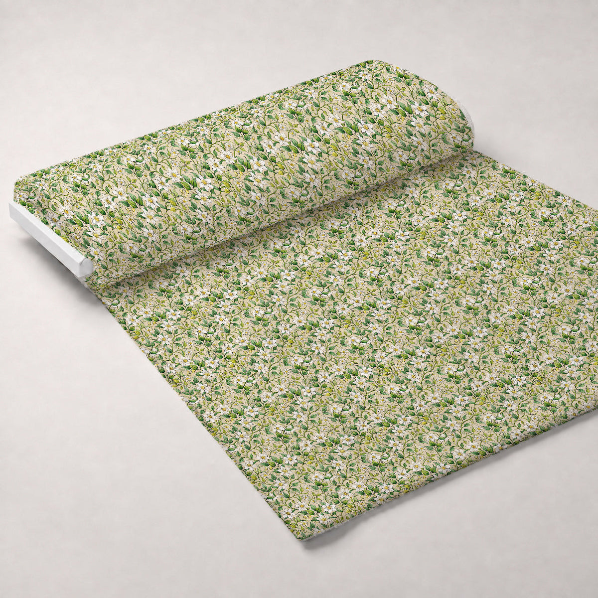 Art Nouveau Jasmine Vines Pattern 1 Minky Fabric
