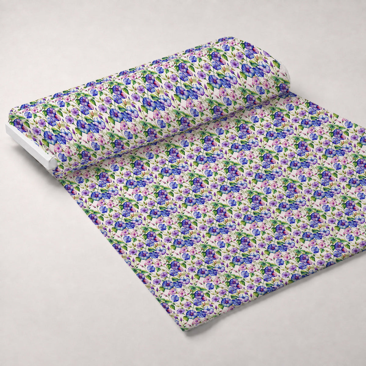Art Nouveau Morning Glories Pattern 2 Minky Fabric
