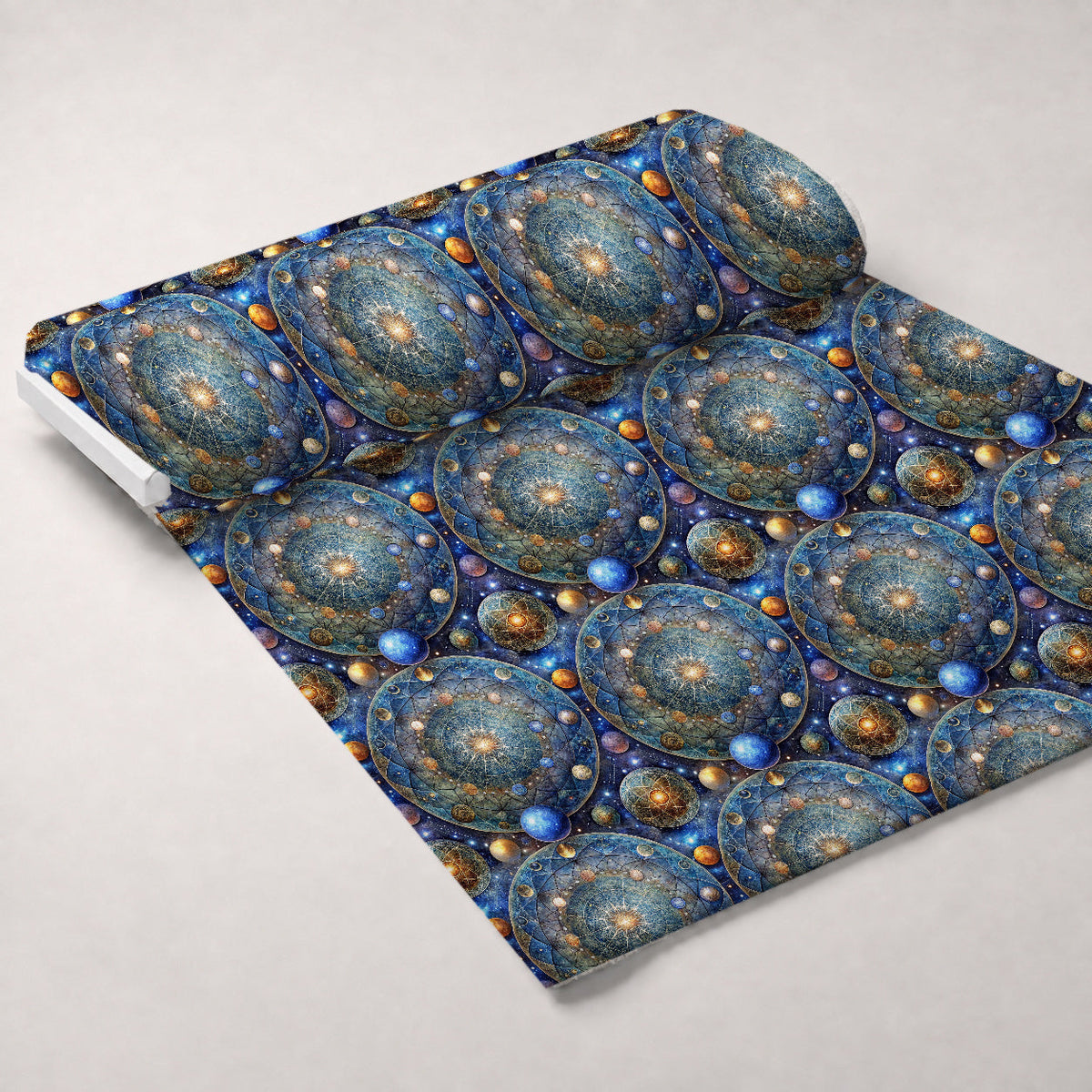 Astral Mandala Pattern 1 Minky Fabric
