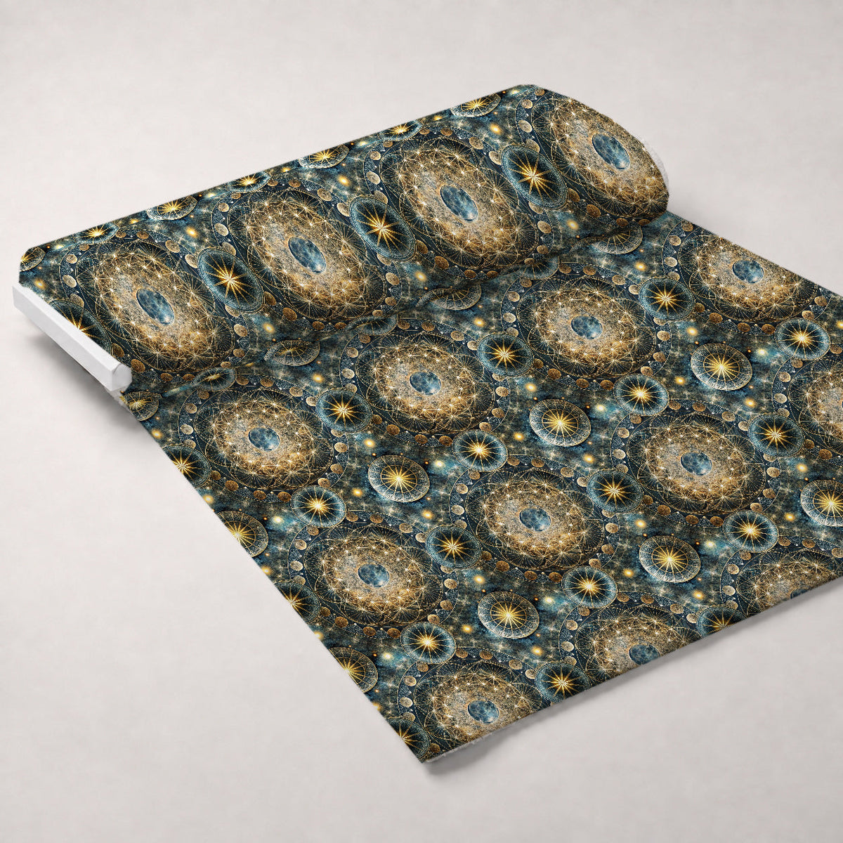 Astral Mandala Pattern 4 Minky Fabric