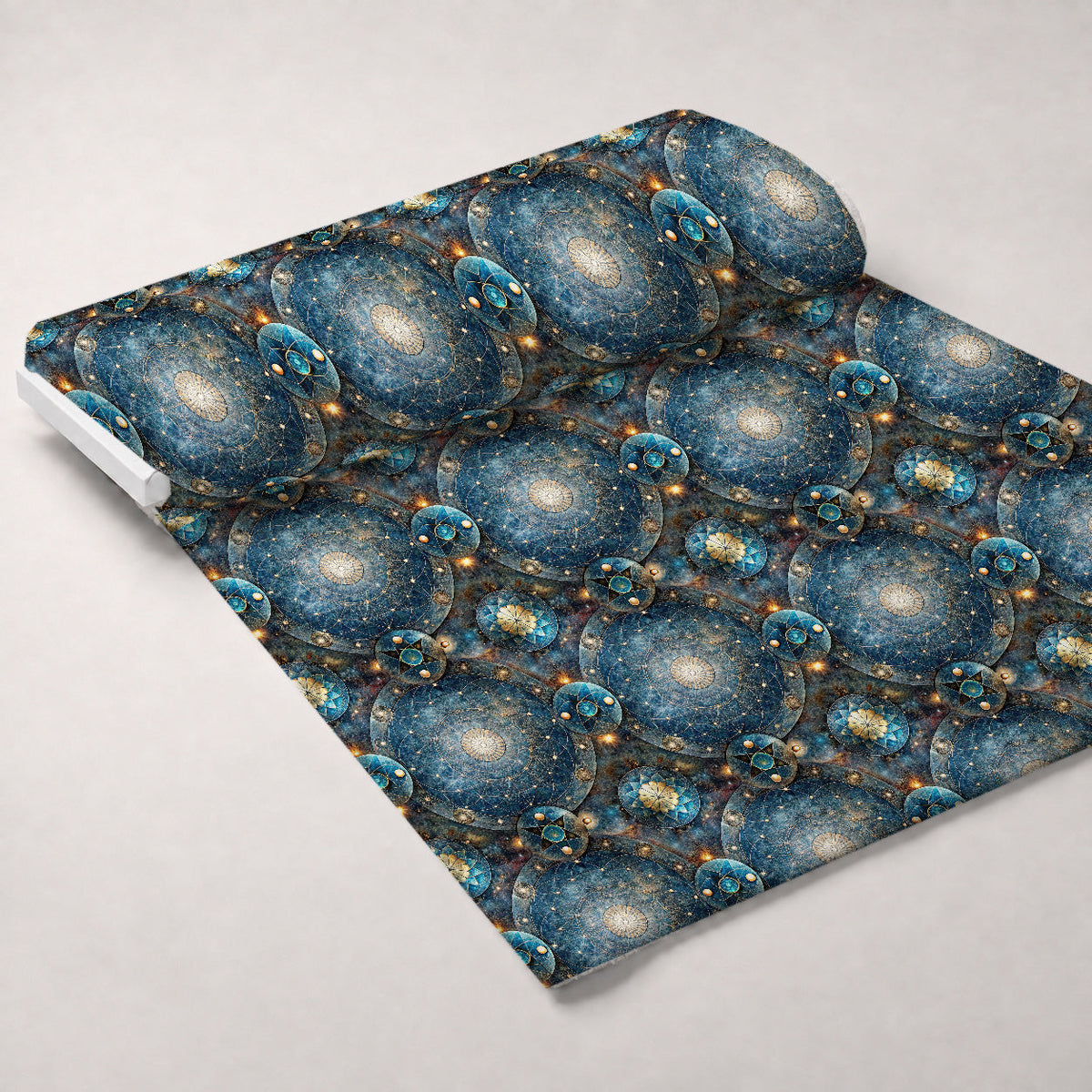 Astral Mandala Pattern 9 Minky Fabric