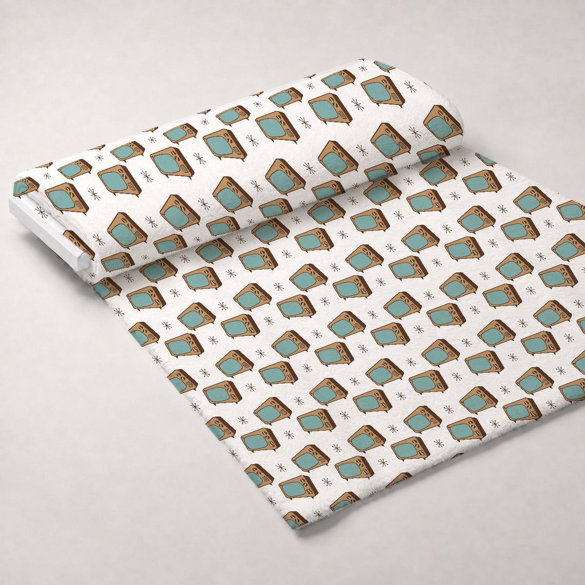 Atomic Lounge Pattern 52 Minky Fabric
