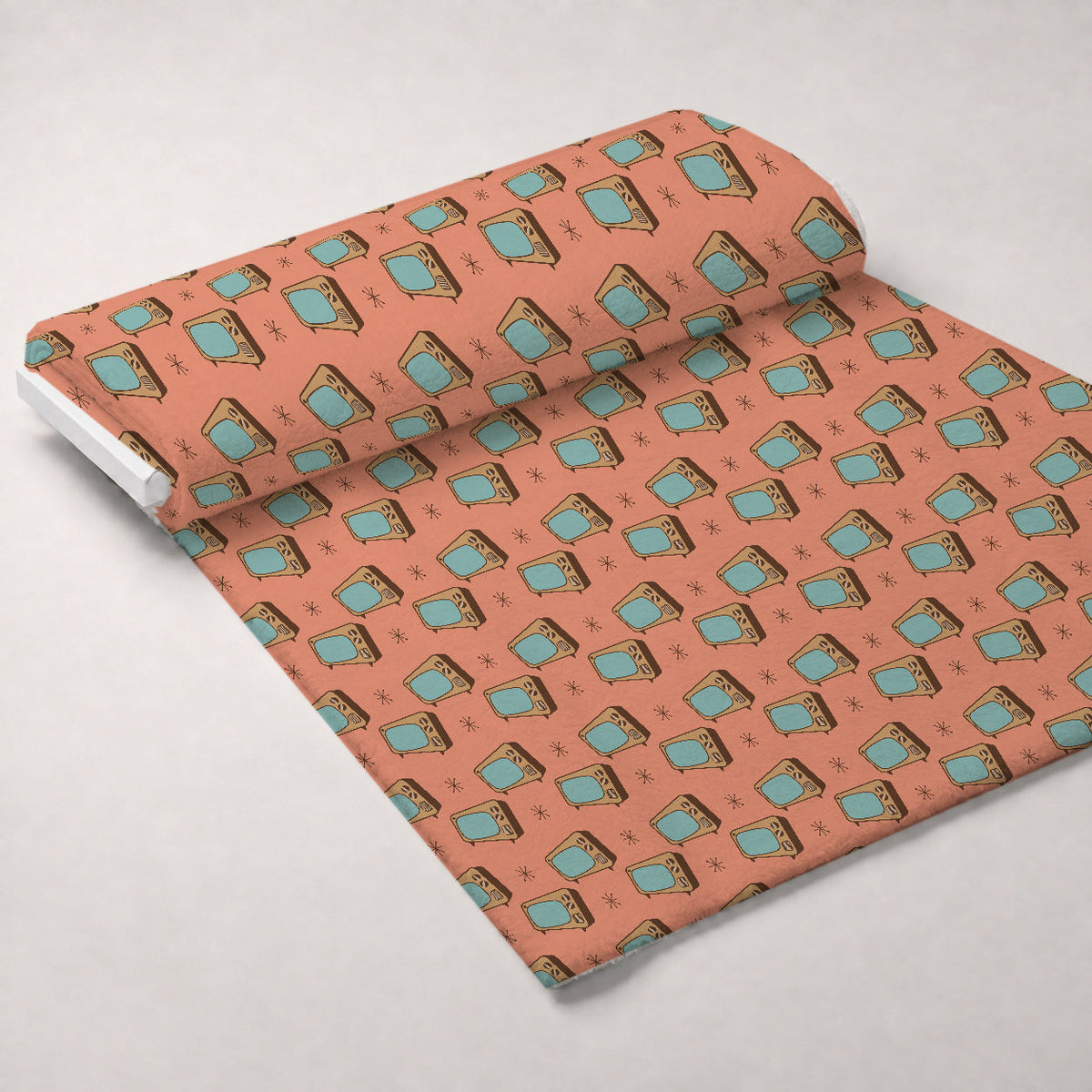 Atomic Lounge Pattern 8 Minky Fabric
