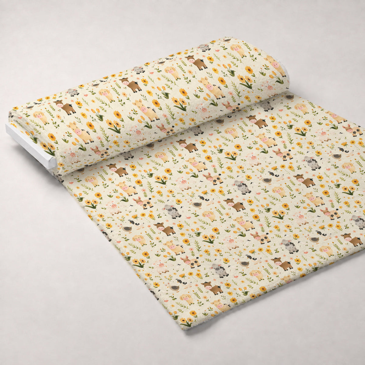 Barnyard Friends Pattern 13 Minky Fabric