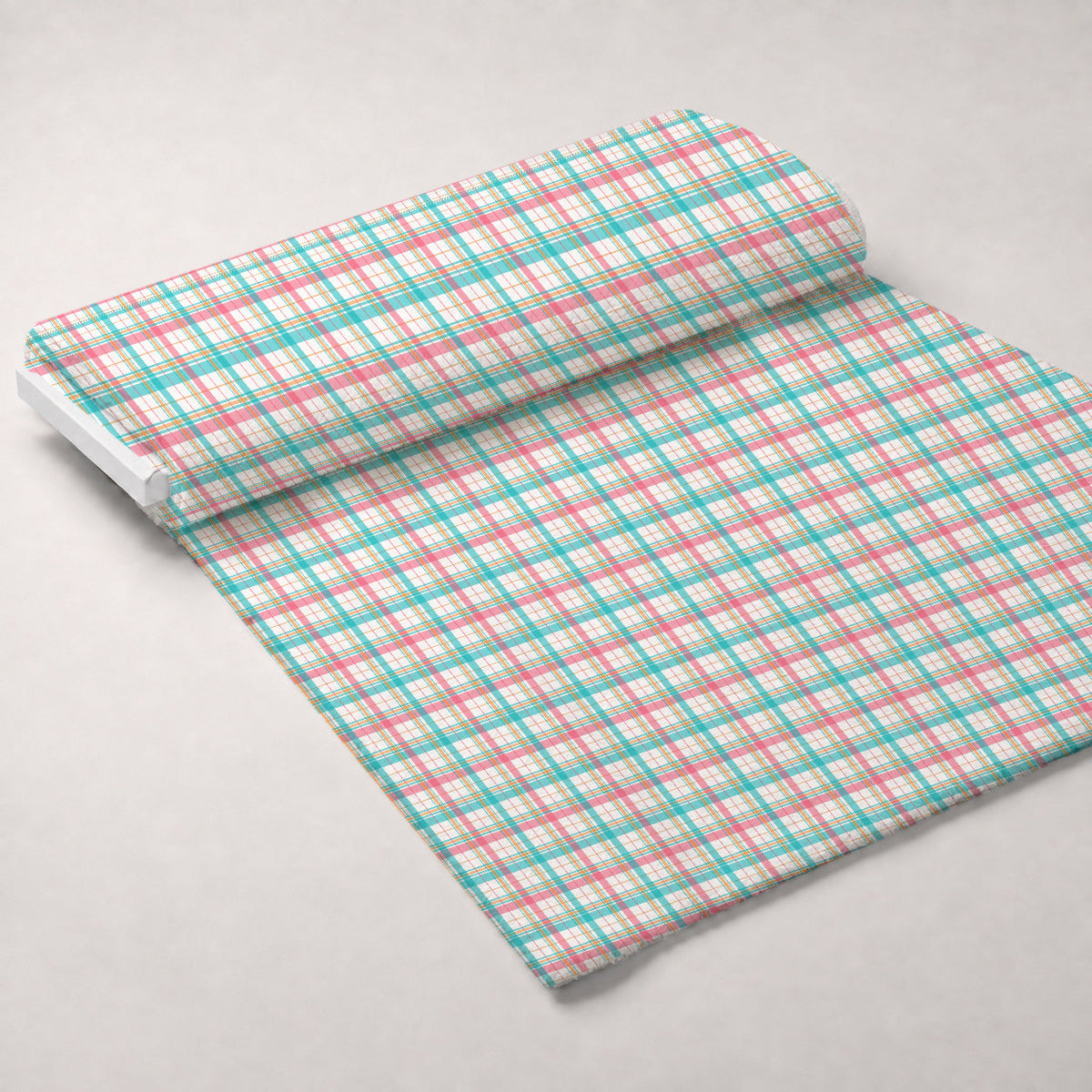 Berry Picnic Checks Pattern 14 Minky Fabric