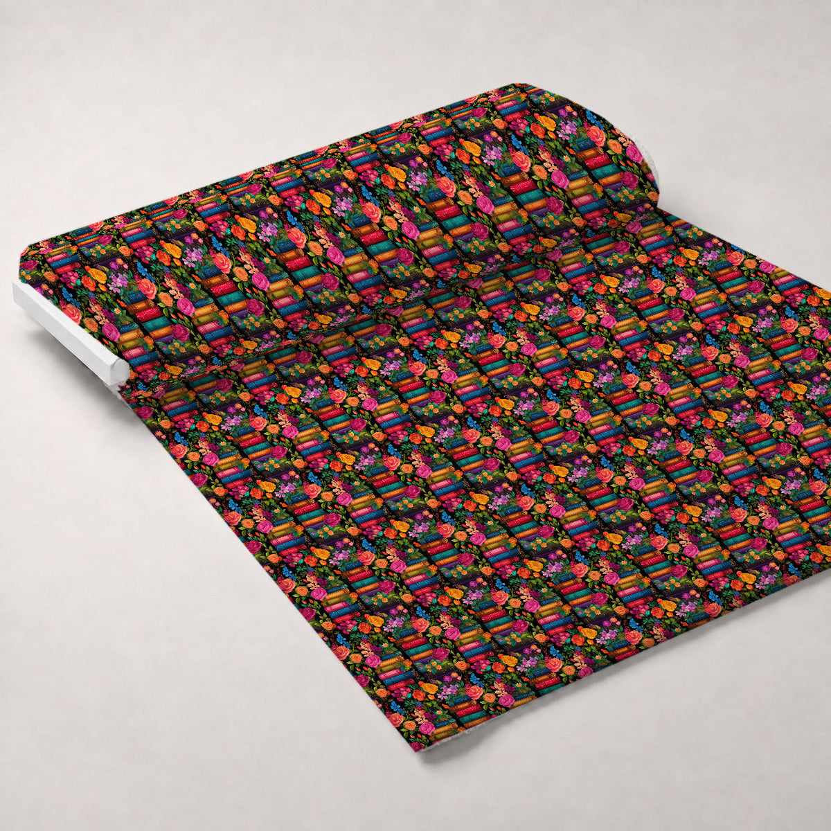 Blooming Library Pattern 8 Minky Fabric