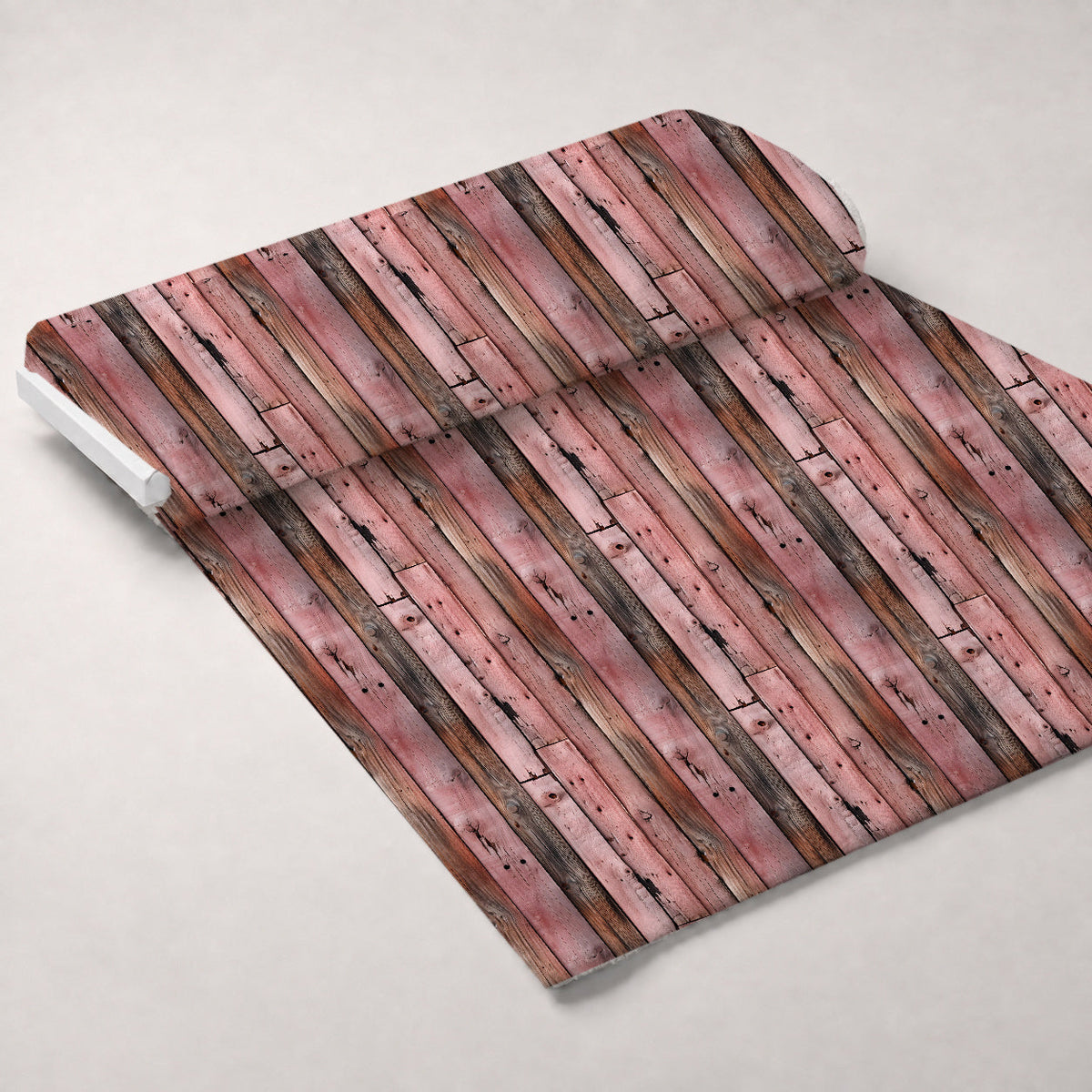 Blush Barn Boards Pattern 4 Minky Fabric