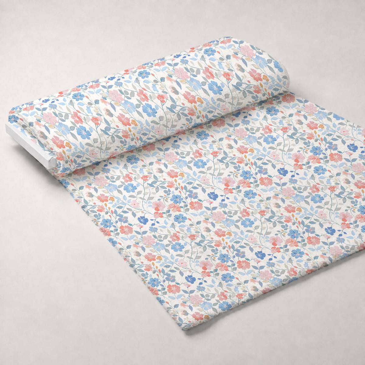 Blushing Meadow Pattern 2 Minky Fabric