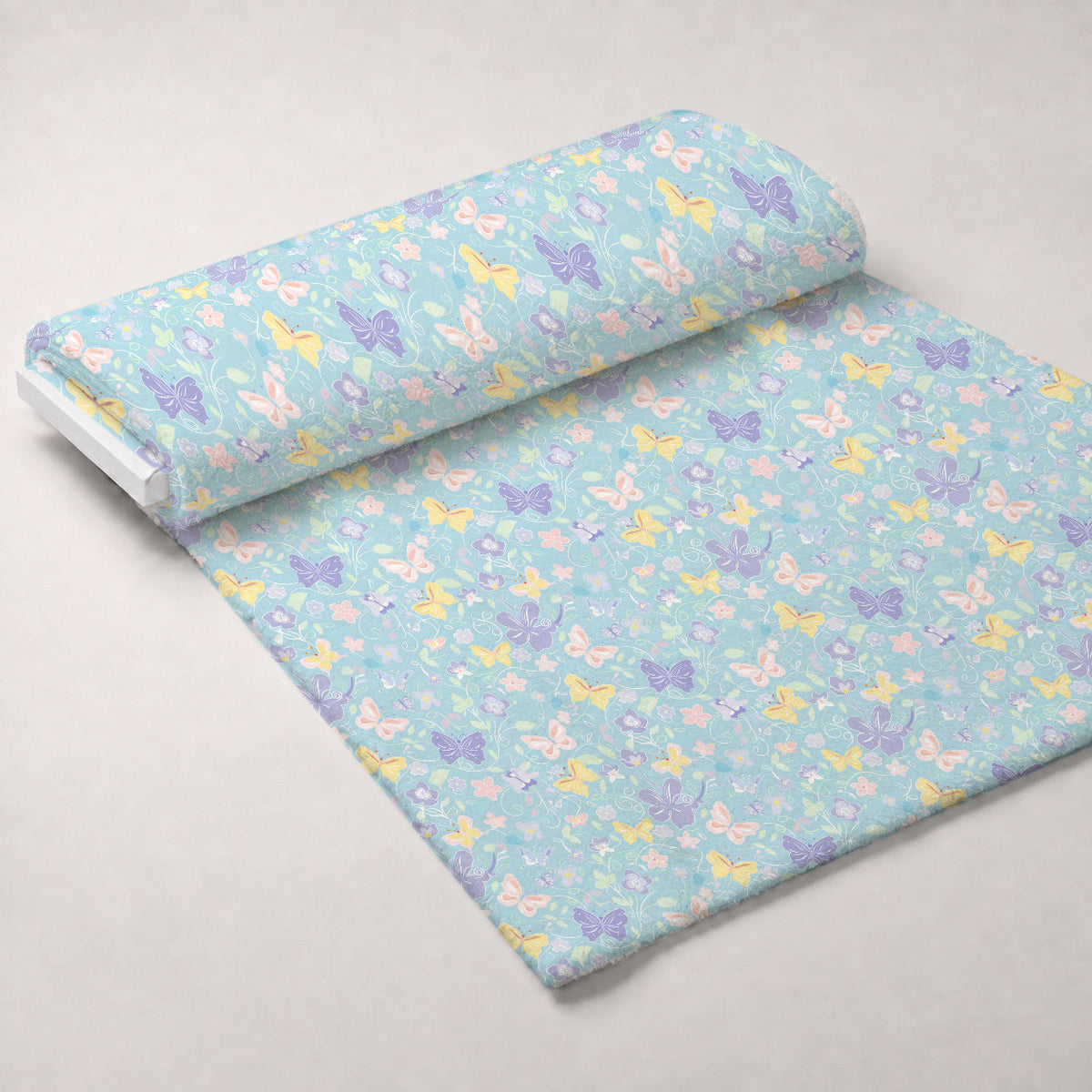 Blushing Meadow Pattern 8 Minky Fabric