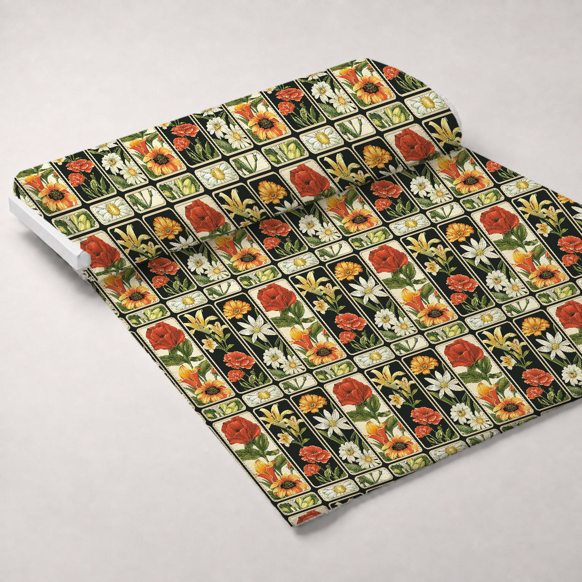 Botanical Tarot Pattern 17 Minky Fabric
