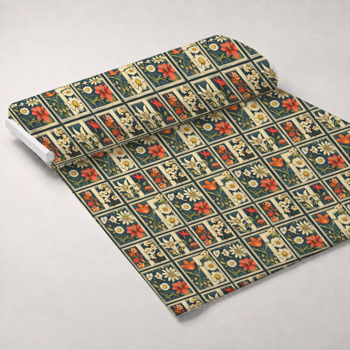 Botanical Tarot Pattern 5 Minky Fabric