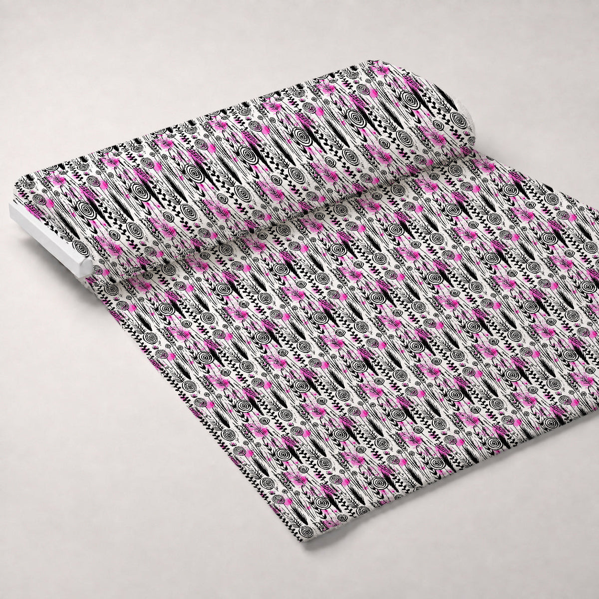 Brushstroke Blooms Pattern 10 Minky Fabric