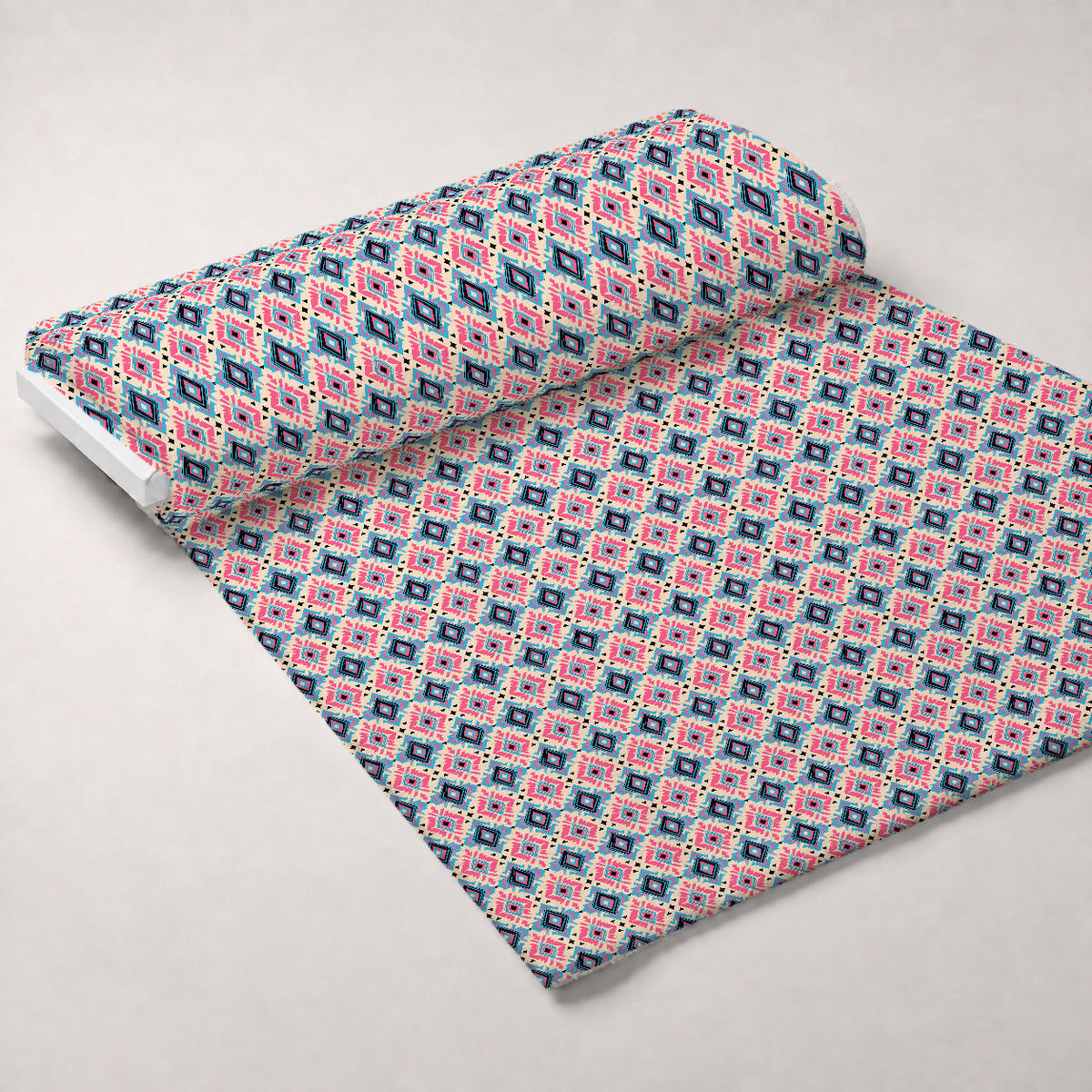 Bubblegum Mesa Pattern 3 Minky Fabric