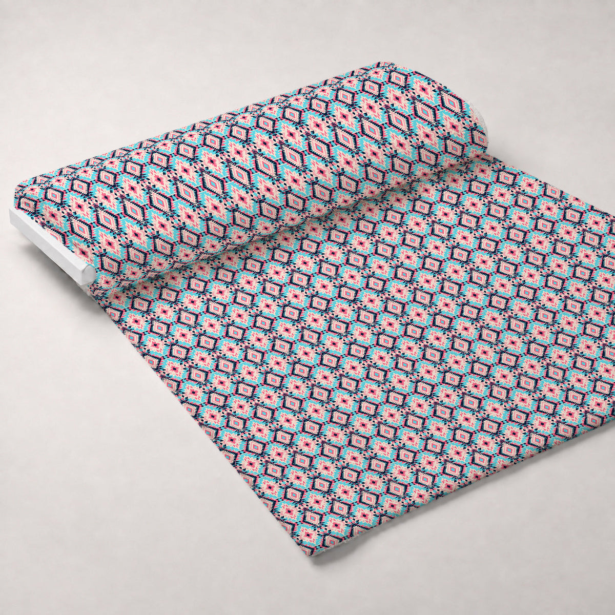 Bubblegum Mesa Pattern 7 Minky Fabric