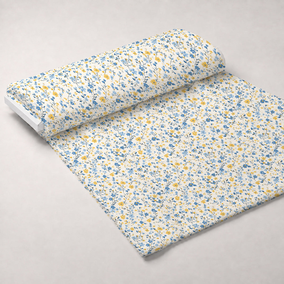 Buttermilk Blossoms Pattern 4 Minky Fabric
