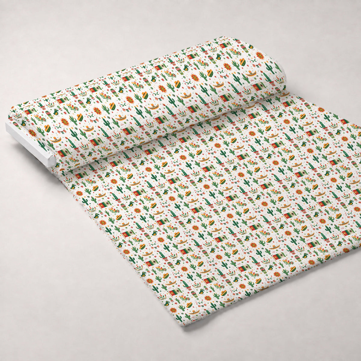 Cactus Fiesta Pattern 14 Minky Fabric