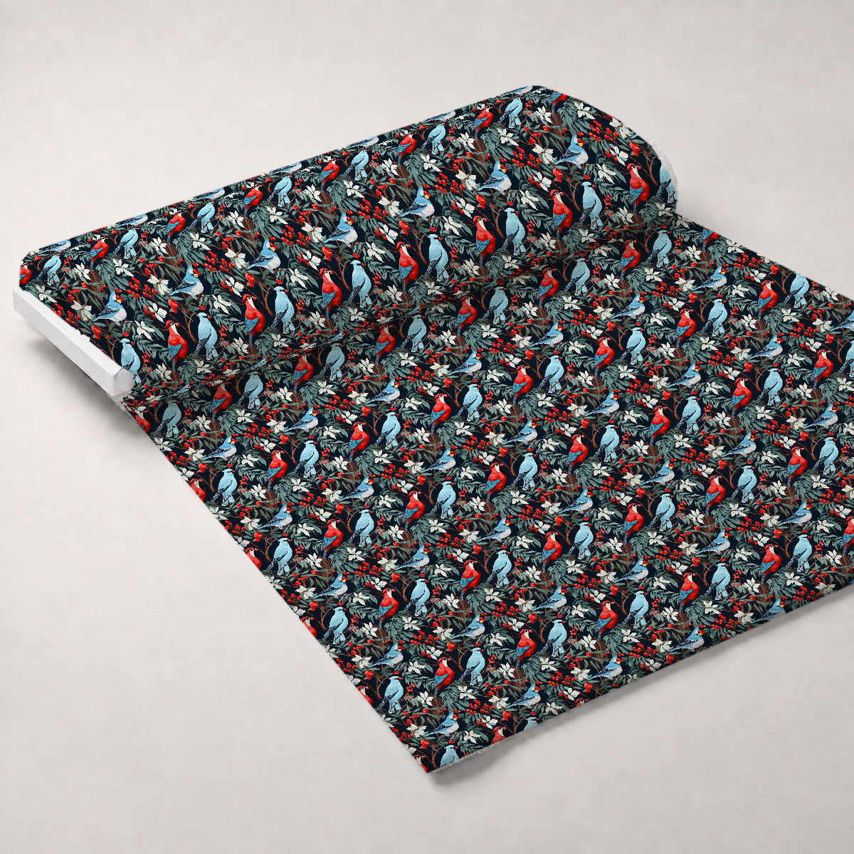 Cardinal Pines Pattern 6 Minky Fabric