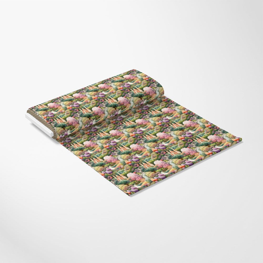 Fairy Garden Pattern 4 Quilting Cotton Fabric