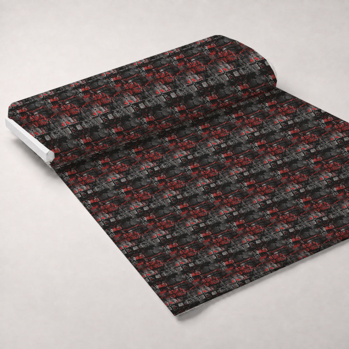 Charcoal Ember Pattern 6 Minky Fabric