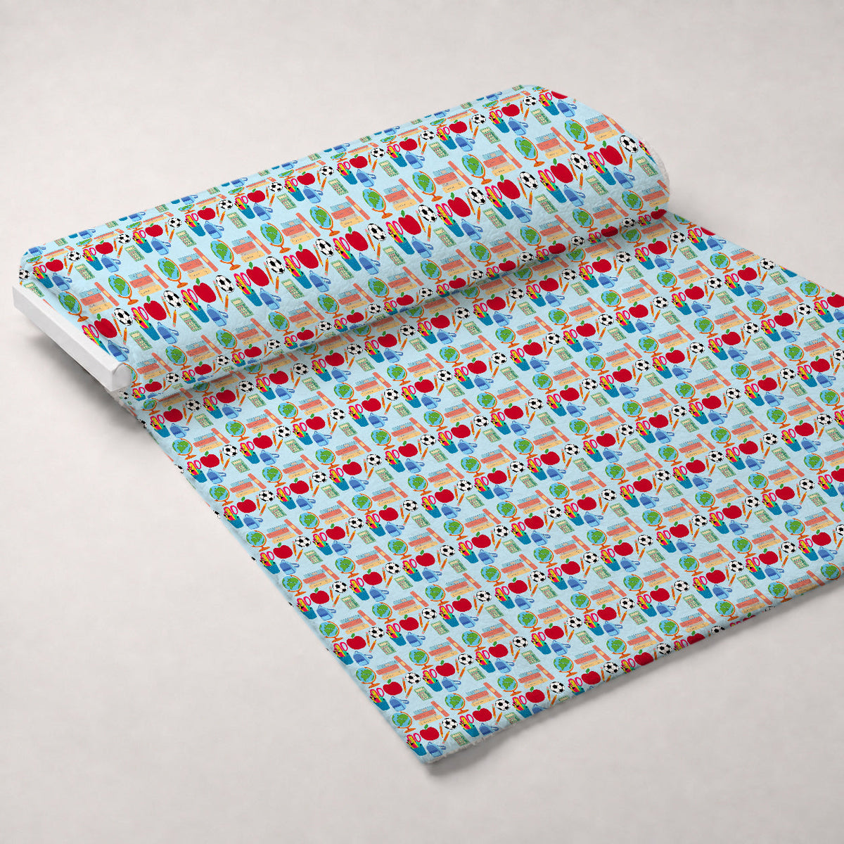 Classroom Doodles Pattern 4 Minky Fabric