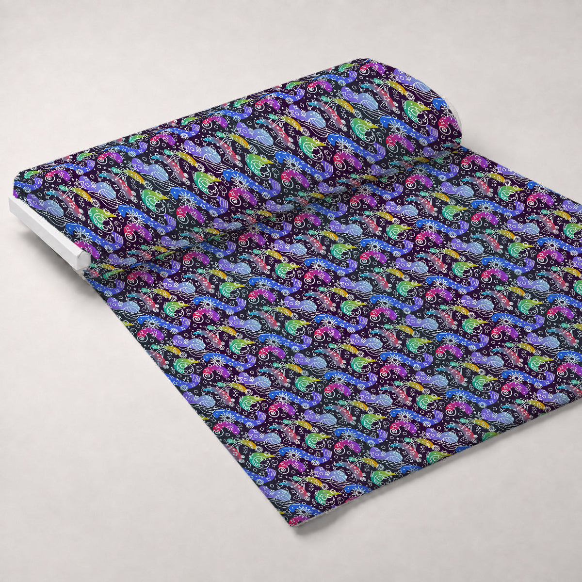 Cosmic Lab Doodles Pattern 4 Minky Fabric
