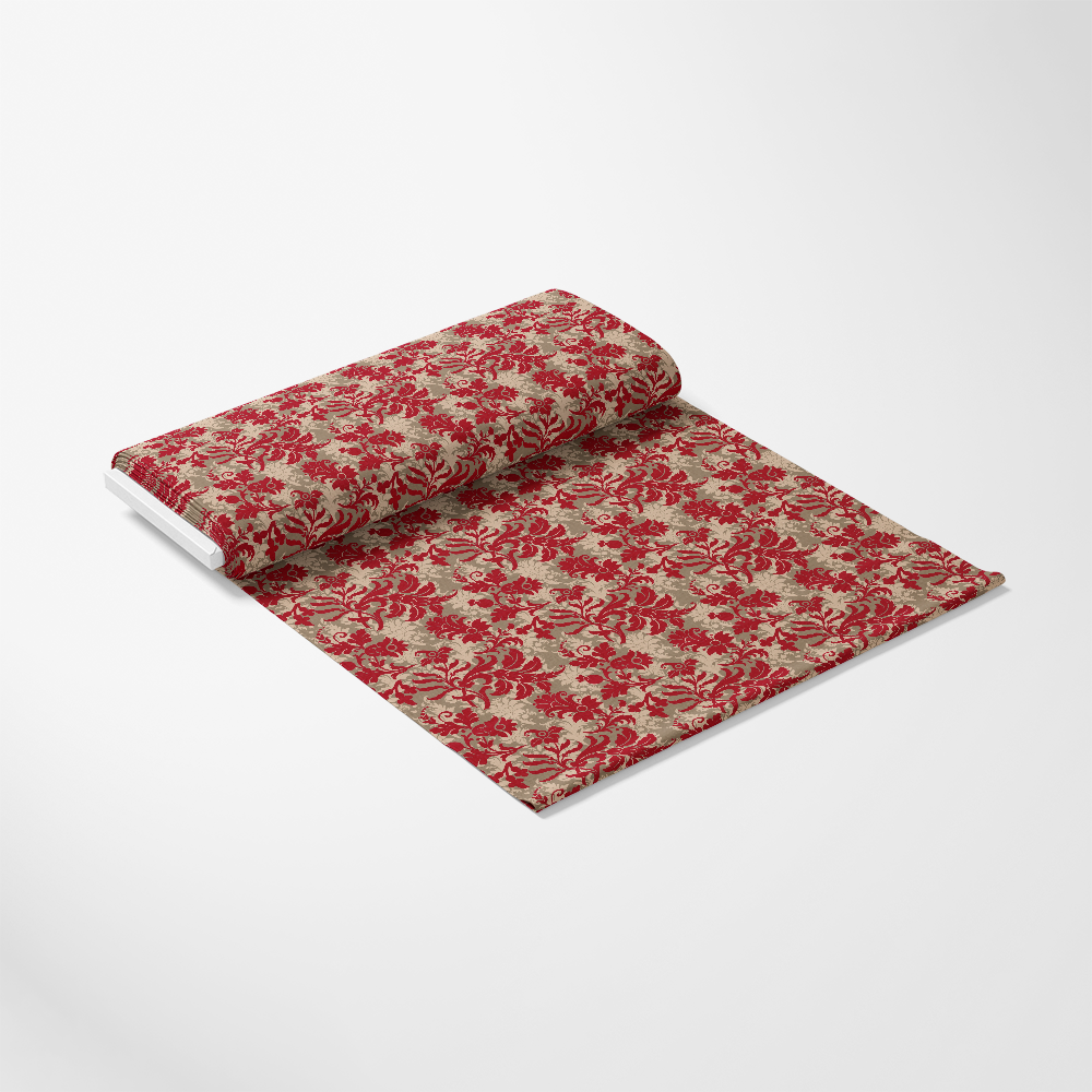 Country Christmas Pattern 20 Quilting Cotton Fabric