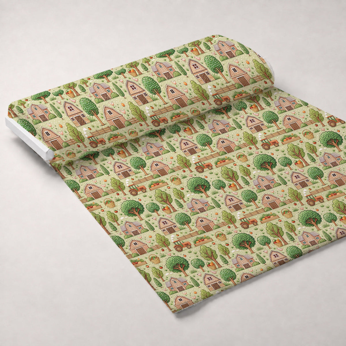 Countryside Charm Pattern 6 Minky Fabric