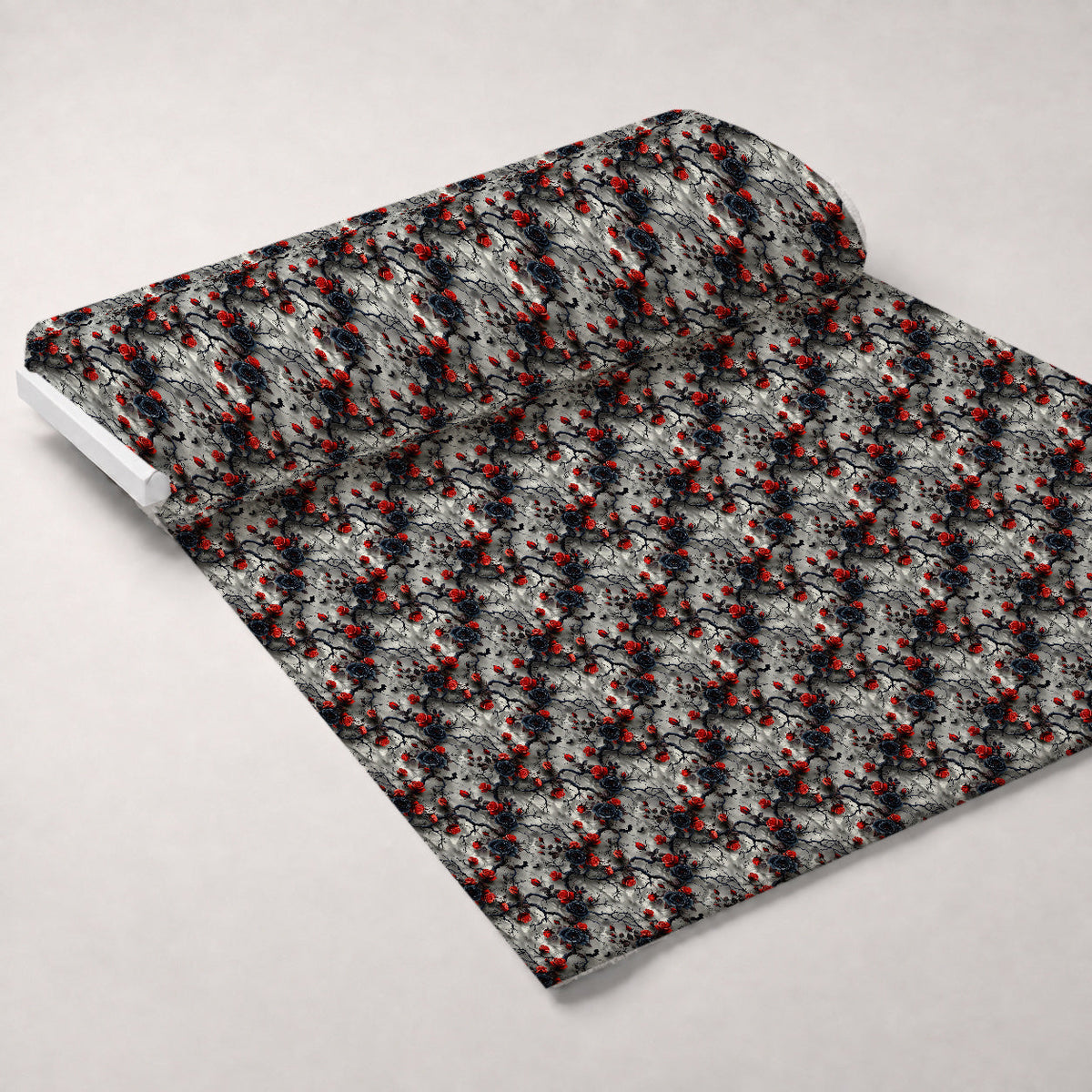 Crimson Thorns Pattern 11 Minky Fabric