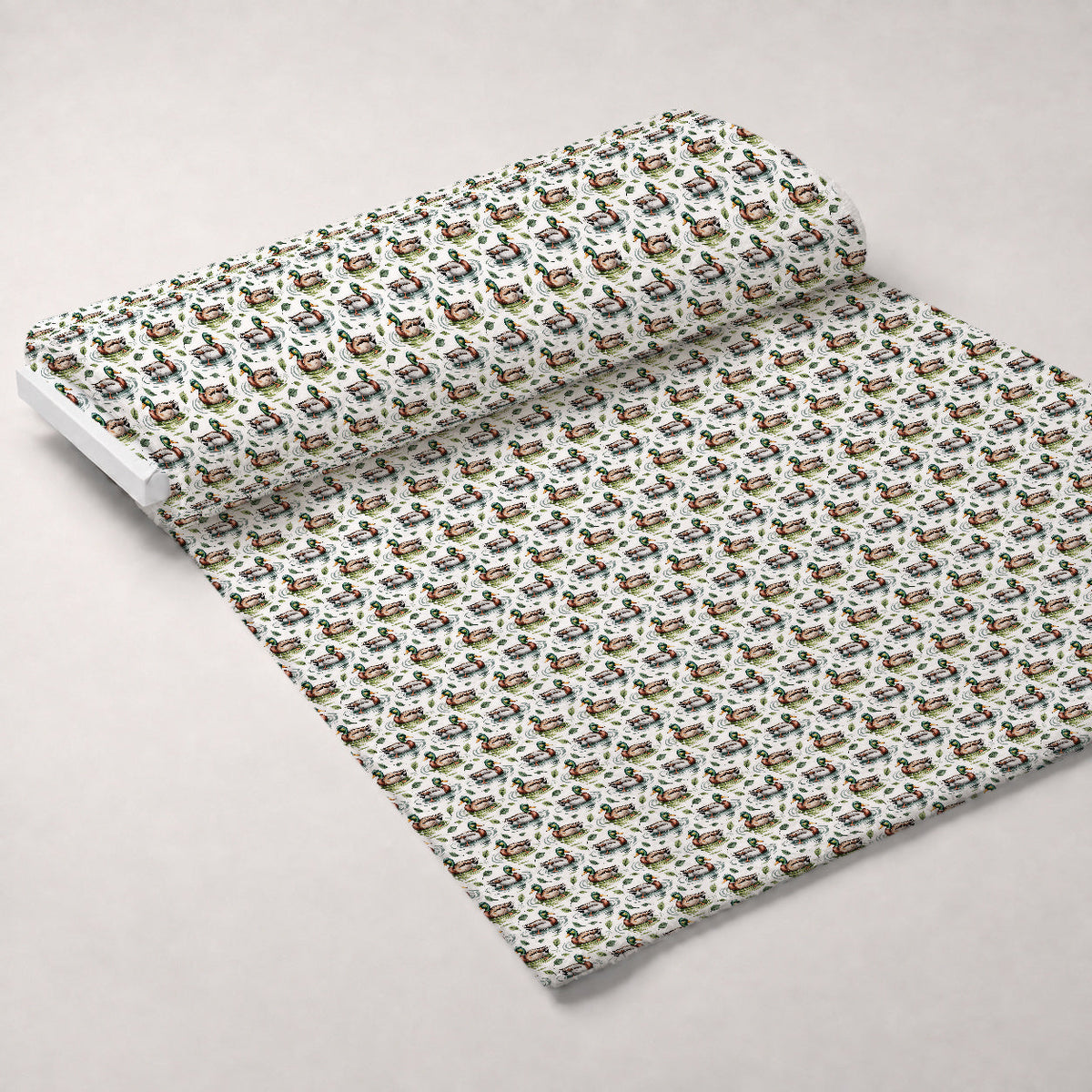 Drakes and Lilies Pattern 21 Minky Fabric
