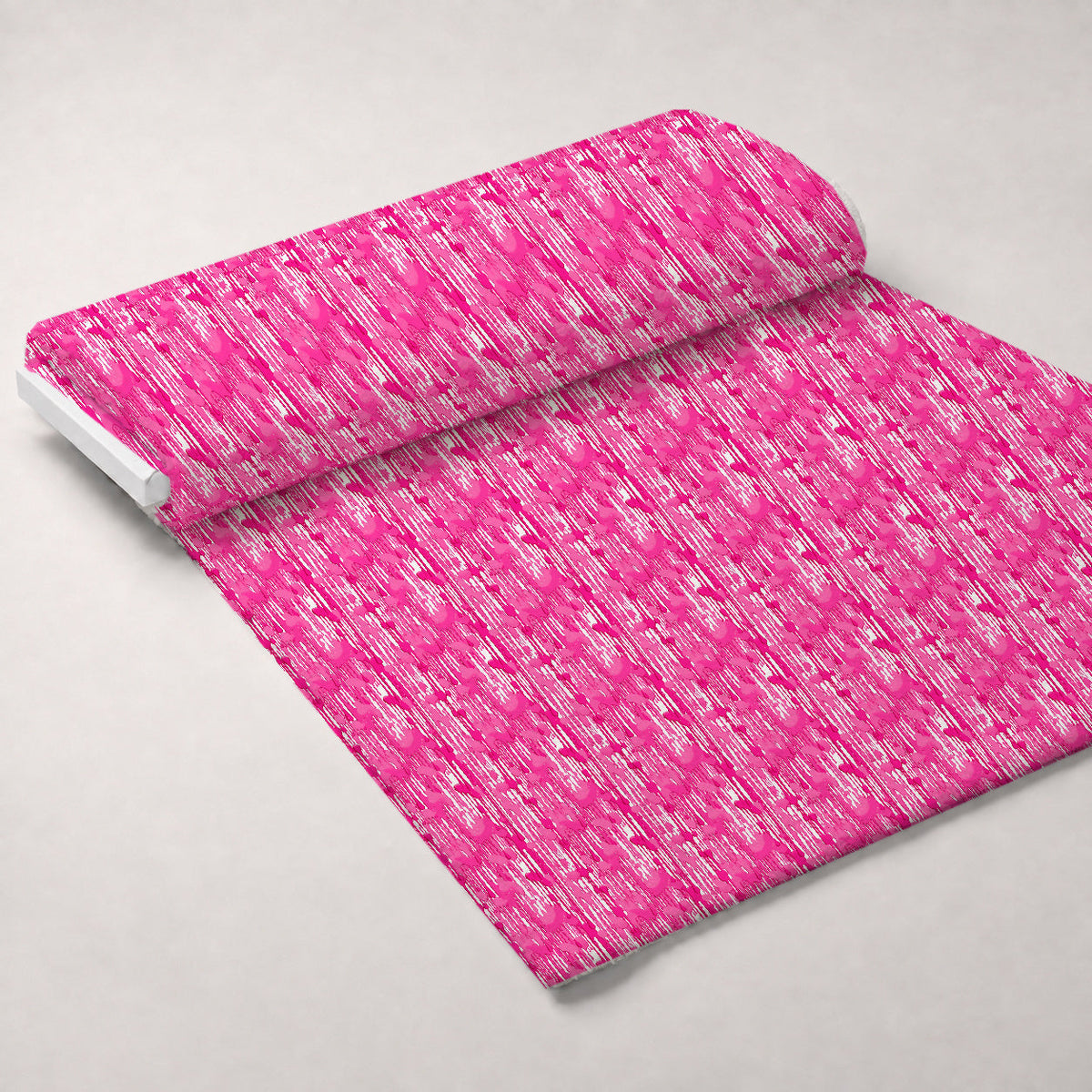 Dripping Pink Liquid Pattern 3 Minky Fabric