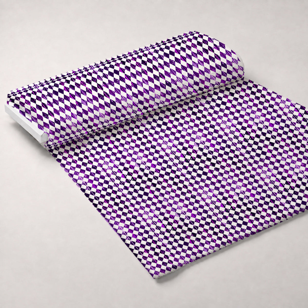 Dripping Purple Liquid Pattern 20 Minky Fabric