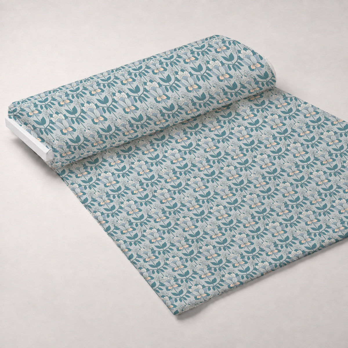 Dusty Peach Mudcloth Pattern 6 Minky Fabric