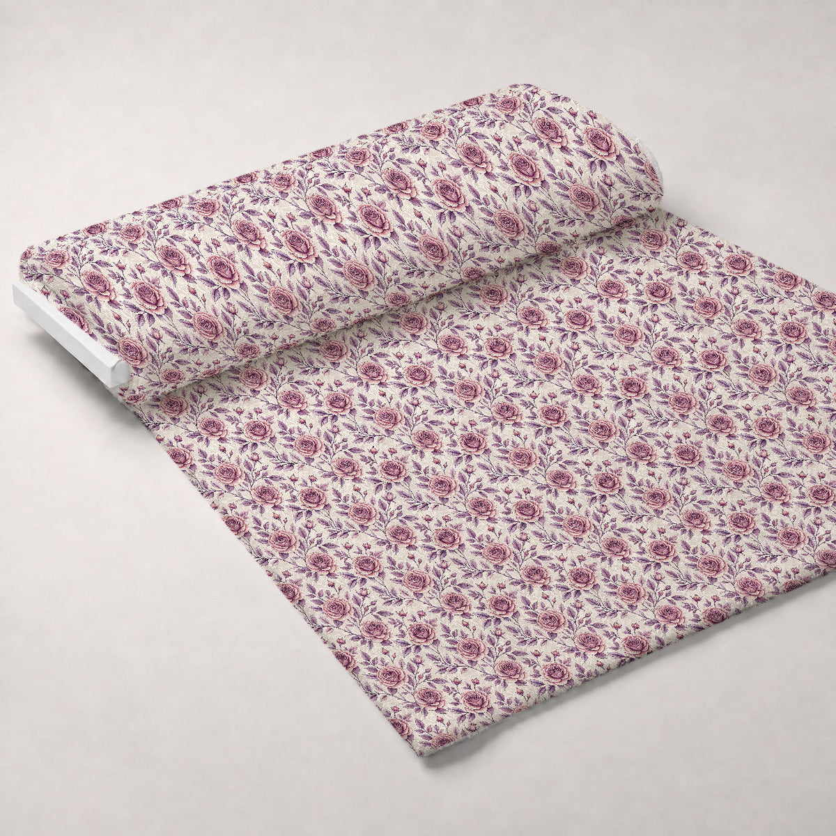 Dusty Rose Garden Pattern 6 Minky Fabric