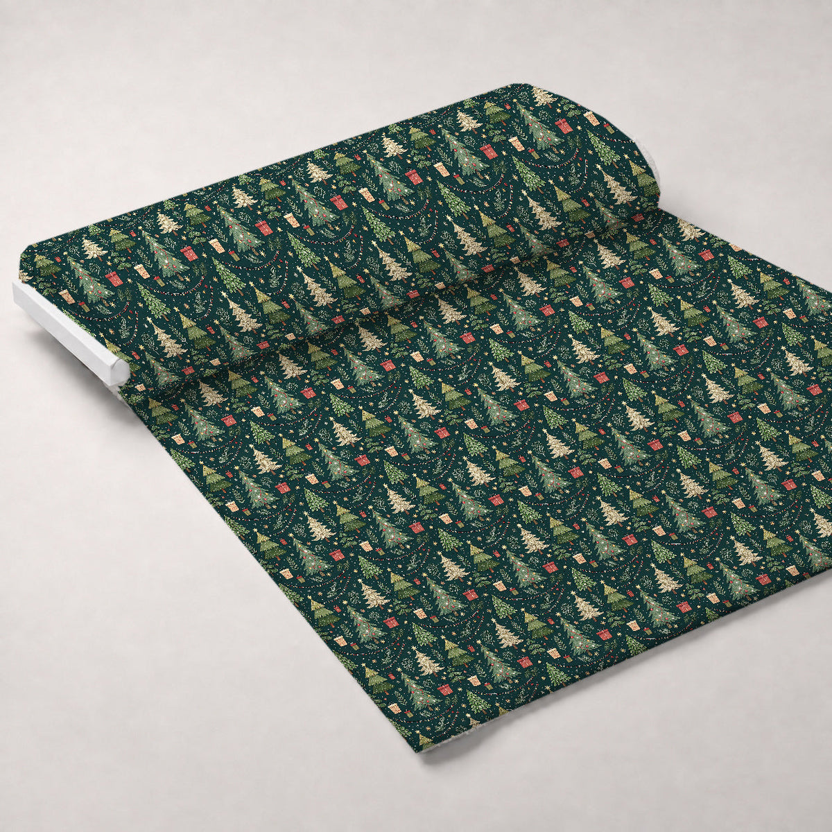 Evergreen Glow Pattern 1 Minky Fabric