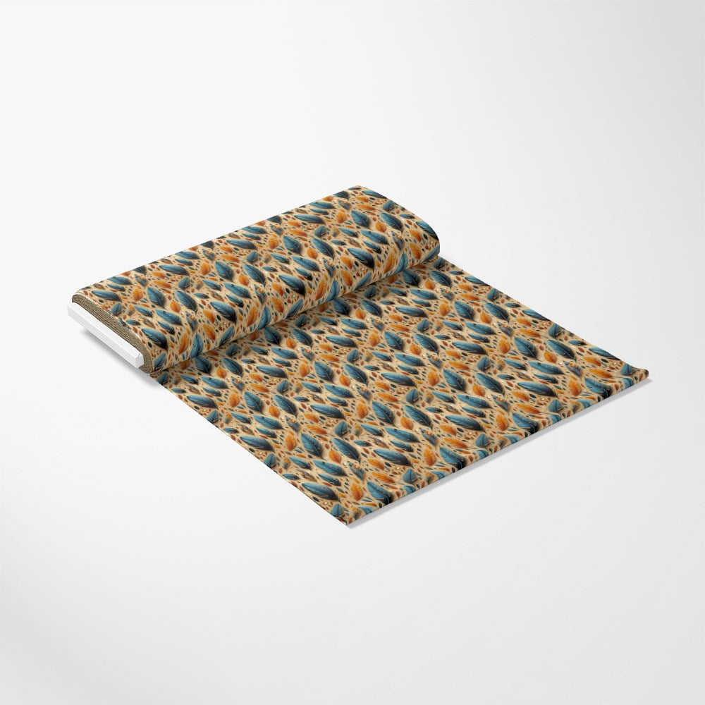 Aztec Feather Pattern 4 Quilting Cotton Fabric