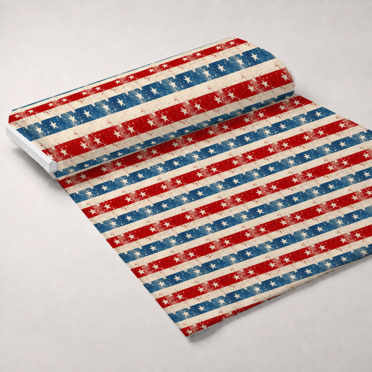 Faded Americana Pattern 5 Minky Fabric