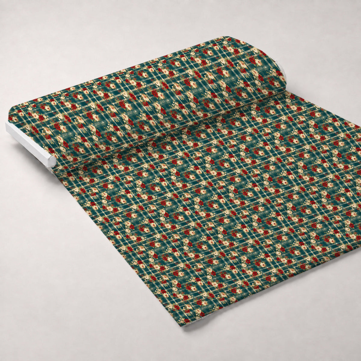 Faded Farmhouse Blooms Pattern 4 Minky Fabric
