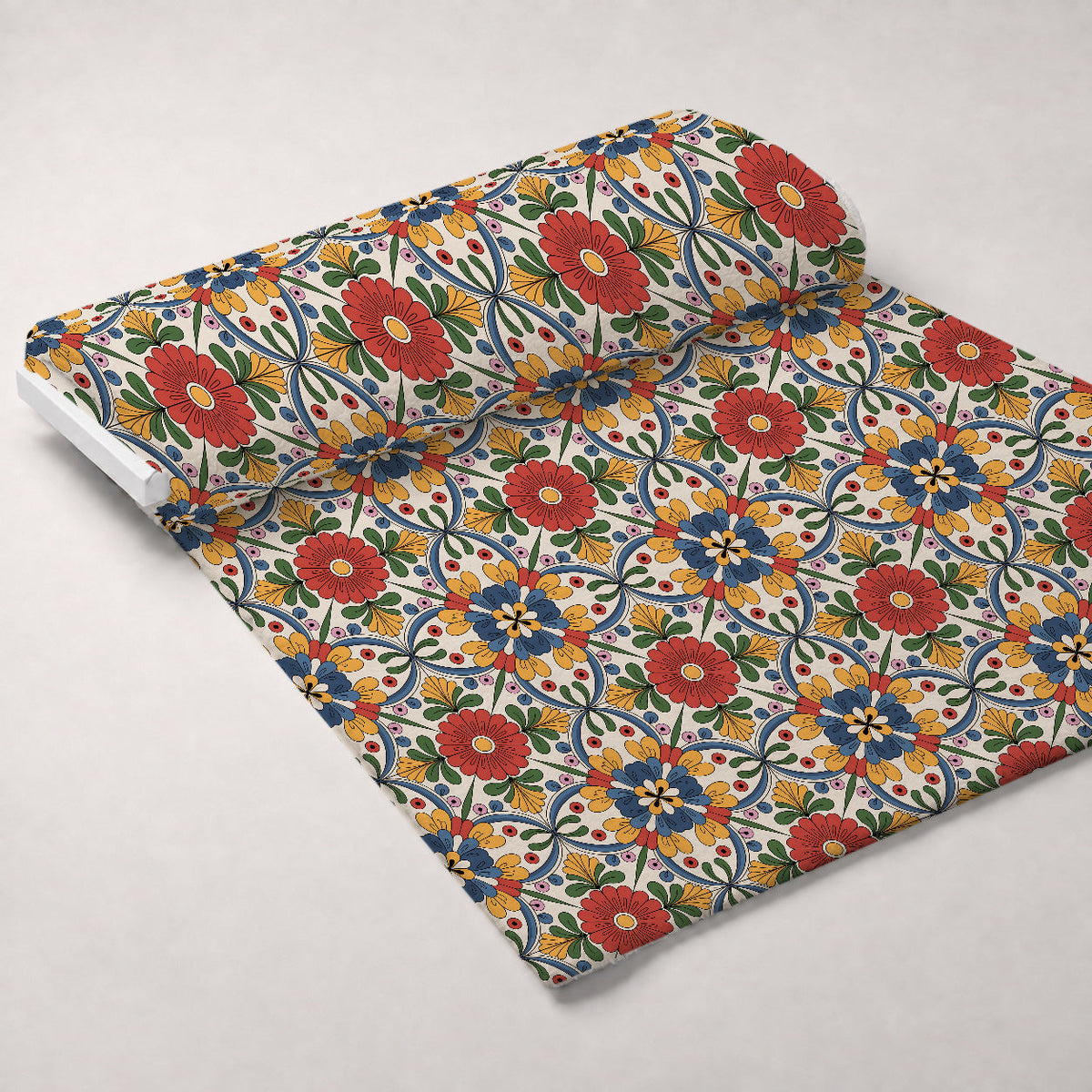 Fiesta Tiles Pattern 3 Minky Fabric